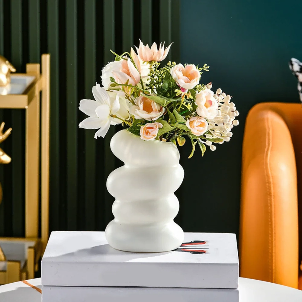 Nordic Flower Vase Modern Home Decor Room Decoration Interior Accessories Ornament Plant Bedroom Garden Table Decorative Vase Nordic Flower Vase Modern Home Decor Room Decoration Interior Accessories Ornament Plant Bedroom Garden Table Decorative Vase