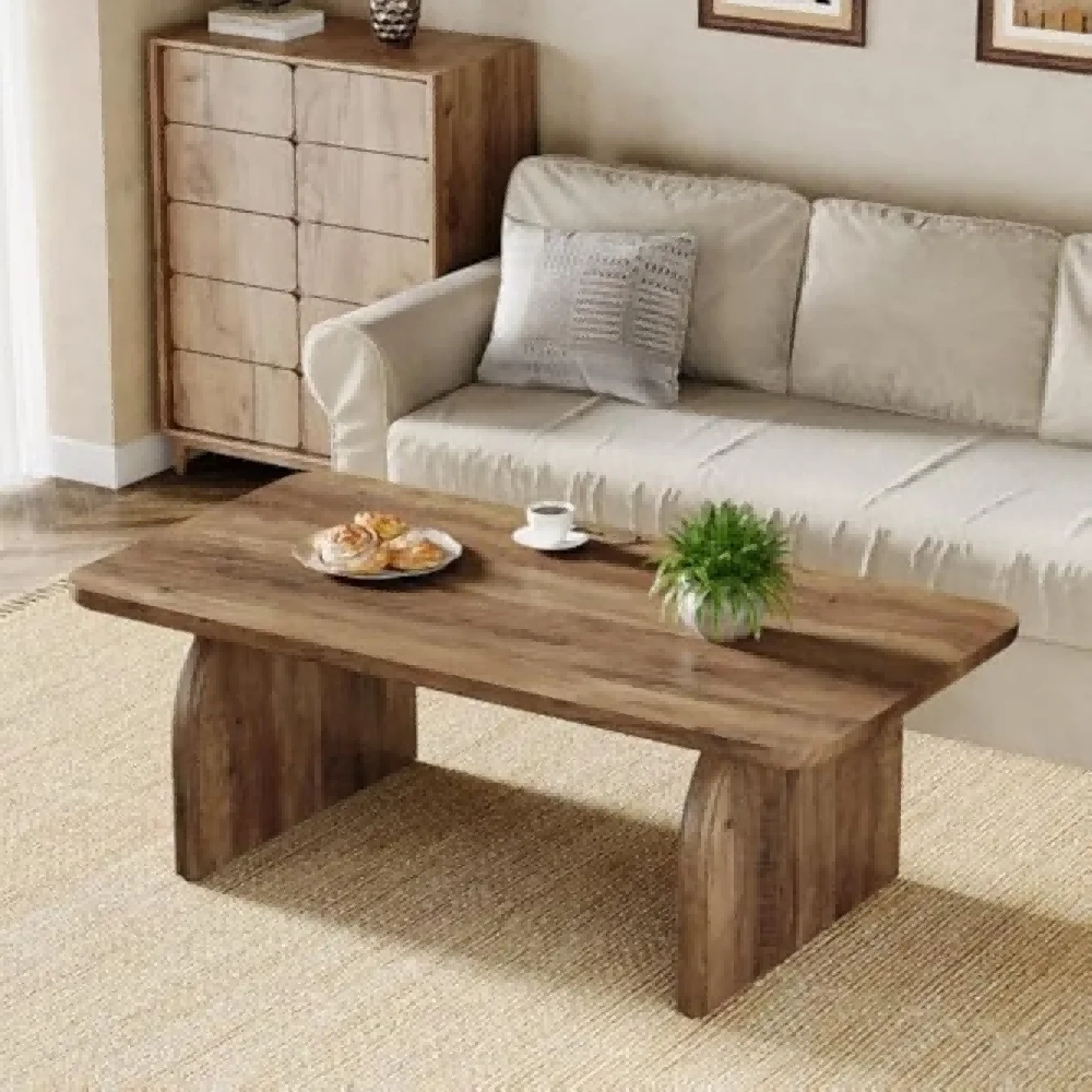 Rectangle Coffee Table, 47-Inch Wood Rectangular Living Room Table Rectangle Coffee Table, 47-Inch Wood Rectangular Living Room Table